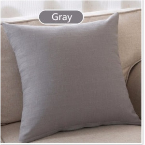 Декоративна калъфка за възглавница в светлосиво - Enigma